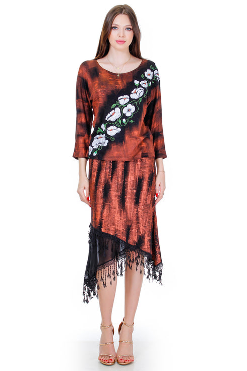 Bluza jerse pictata  Liza Panait Liza Panait Online Boutique